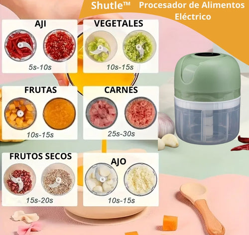 Shutle™-Procesador de alimentos eléctrico