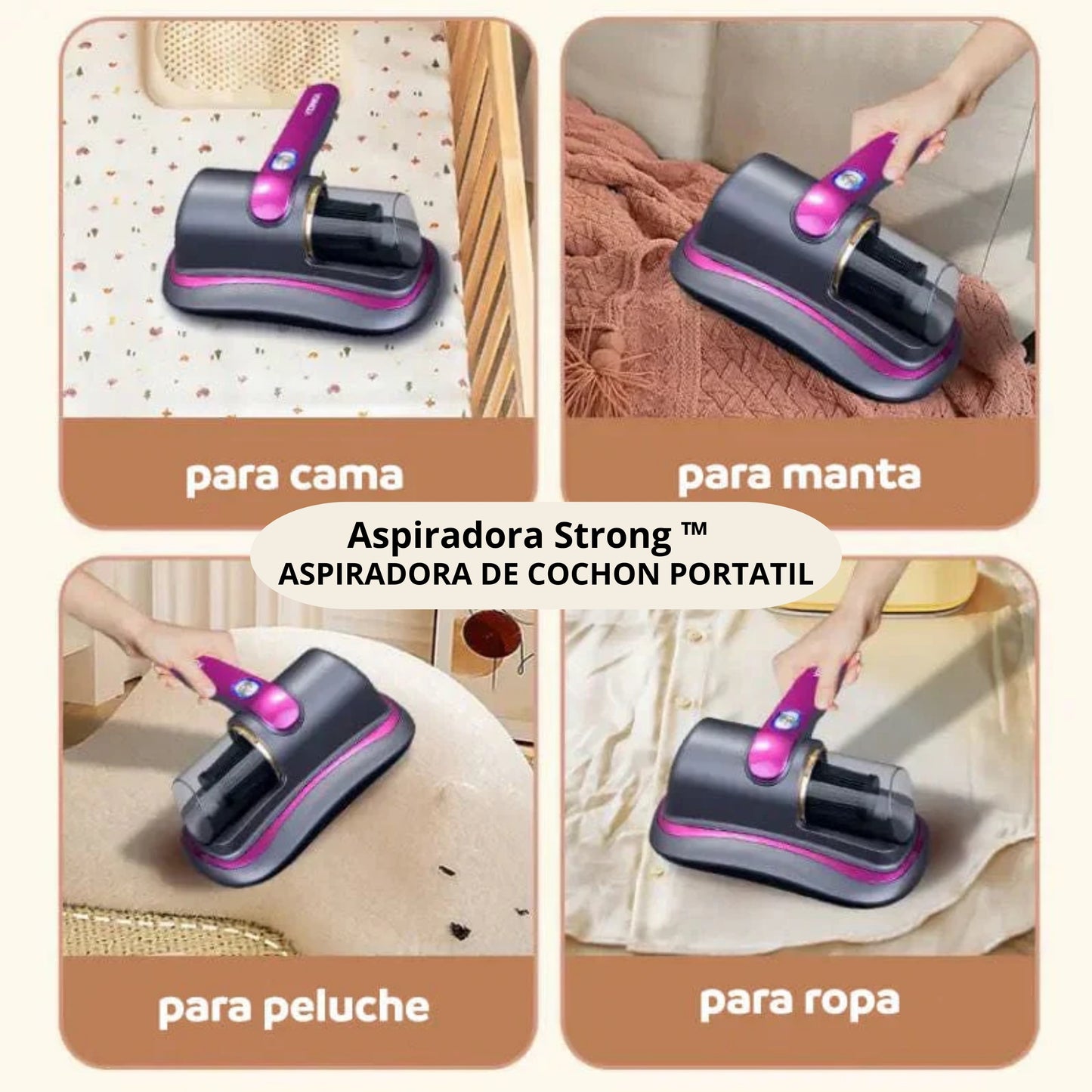 Aspiradora Strong ™ - aspiradora de colchón portátil